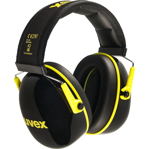 [645122] uvex capsule ear prot. K2 black/yellow