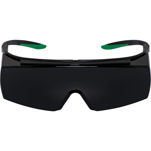 [645017] uvex super f OTG welding safety spectacles black/green
