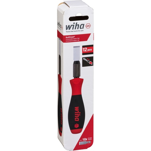 [897927] Wiha Universalschaber Set Soft- Finish 12-tlg.