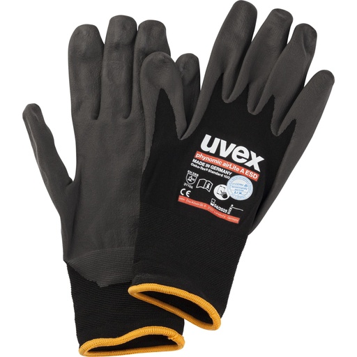 [645276] uvex phynomic airLite A ESD assembly gloves size 10