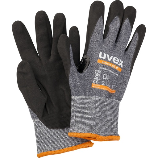 [645339] uvex athletic D5 XP cut protection glove size 9