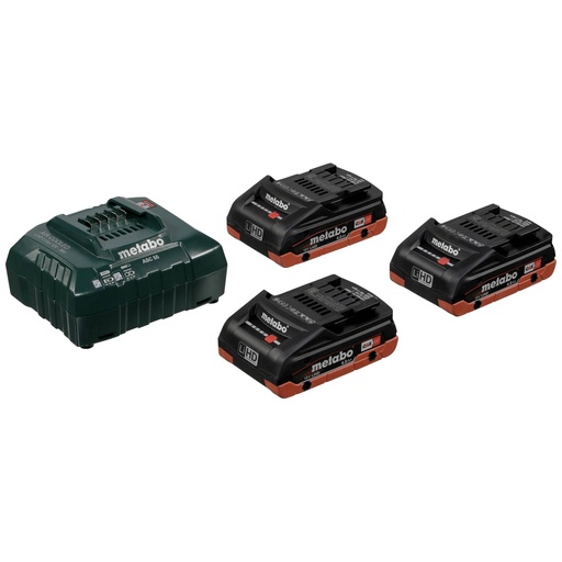 [532198] Metabo Basis-Set ASC 30-36V + 3x 18V 4,0 Ah