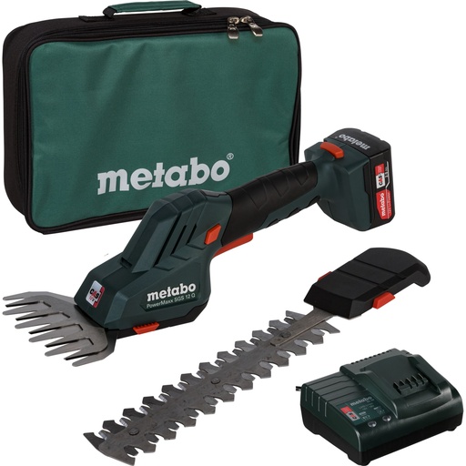 [853918] Metabo PowerMaxx SGS 12 Q Cordless Shrub and Grass Shears