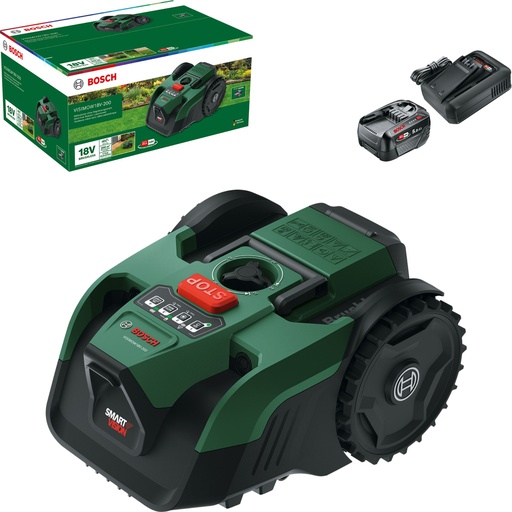 [219412] Bosch  VisiMow 18V-200 Set Mähroboter