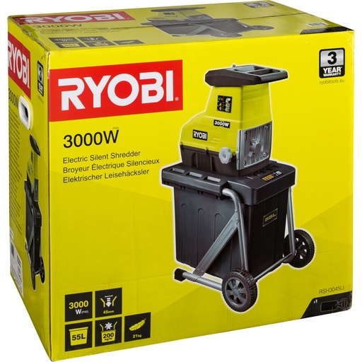 [531659] Ryobi RSH3045U 3000 W electric imapct shredder