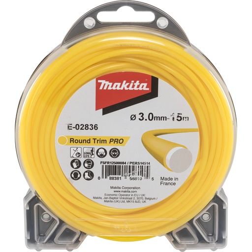 [144512] Makita Mähfaden rund 3,0mmx15m