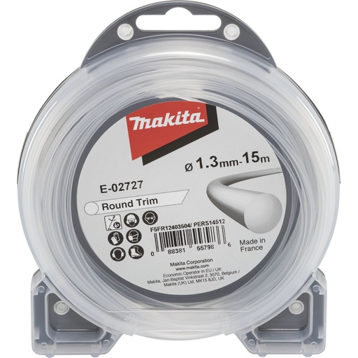 [144547] Makita Mähfaden rund 1,3mmx15m
