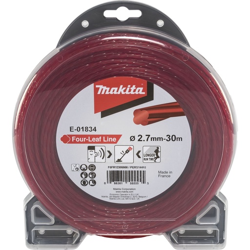 [144575] Makita Mähfaden Four Leaf 2,7mmx30m