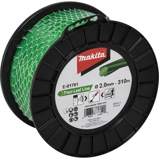 [144596] Makita Mähfaden Four Leaf 2,0mmx310m