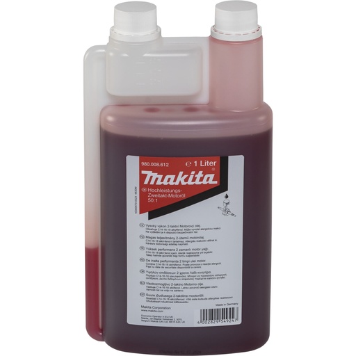 [146339] Makita 2-Takt öl 1L Dosierflasche