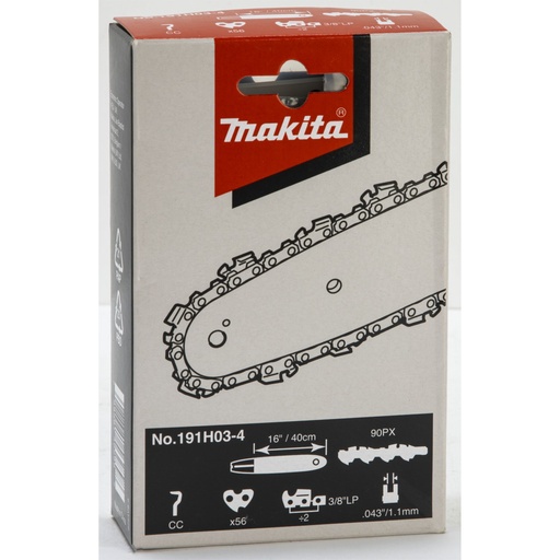 [147088] Makita Sägekette 40cm 1,1mm 3/8 HM