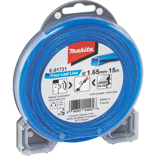[724677] Makita E-01731 for DUR181 String Four Leaf 1,65mm 15m