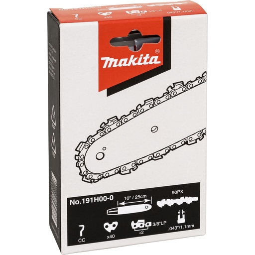 [806234] Makita 191H00-0 Saw Chain 25cm 1,1mm 3/8   HM