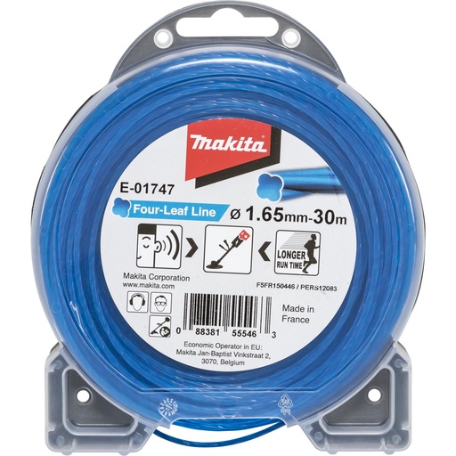[806248] Makita E-01747    Mowing String Four Leaf 1,65mmx30m
