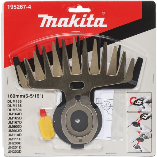 [806269] Makita 195267-4 Grass Shear Blade 16cm