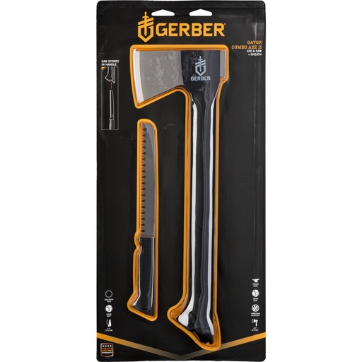 [762407] Gerber Gator Combo II Axe with Saw