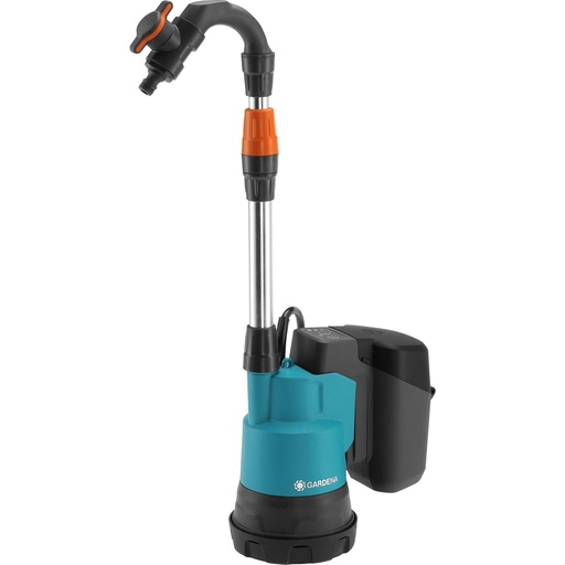 [693114] Gardena 2000/2 18V P4A Battery Rainwater Tank Pump