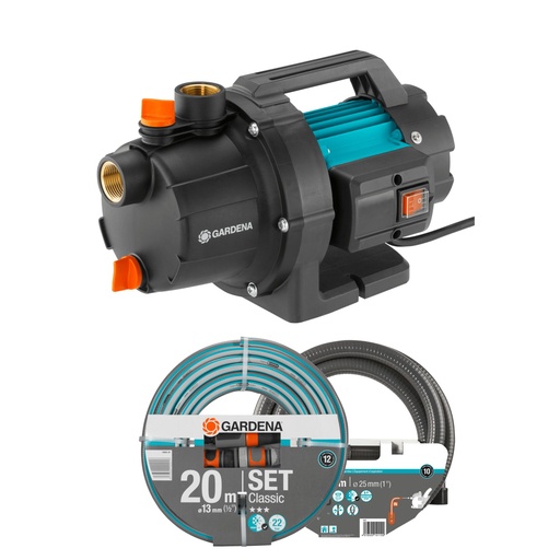 [840611] Gardena Garden Pump 3000/4 BASIC Set