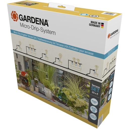[773677] Gardena Micro-Drip-System Set Patio    (30 Plants)