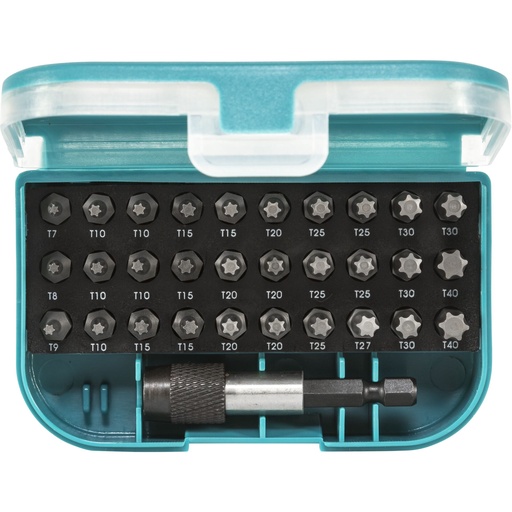 [806857] Makita P-73352 T-Bit Set 31 pcs.
