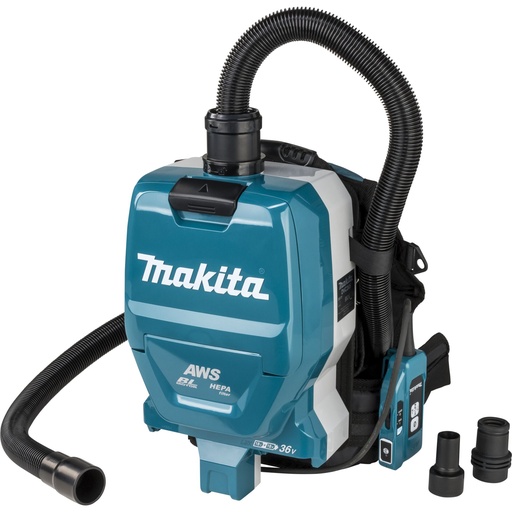 [721709] Makita DVC265ZXU Cordless Backpack Vacuum Cleaner