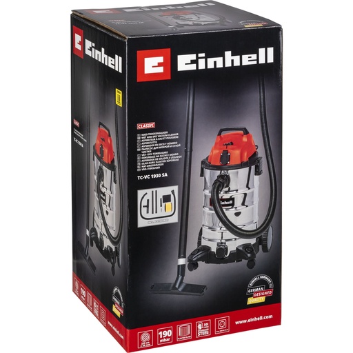 [616289] Einhell TC-VC 1930 SA Wet & Dry Vacuum Cleaner