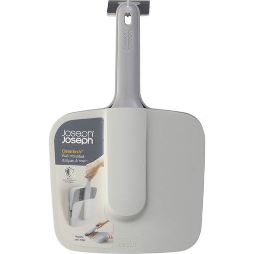 [156482] Joseph Joseph CleanTech Wall-Mounted Dustpan & Brush Set