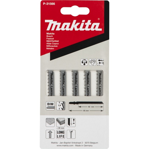 [143693] Makita Stichsägeblatt HC19RBI