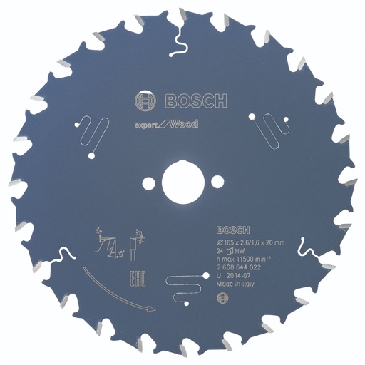 [614420] Bosch Circ. Saw Blade EX WO H 165x20-24