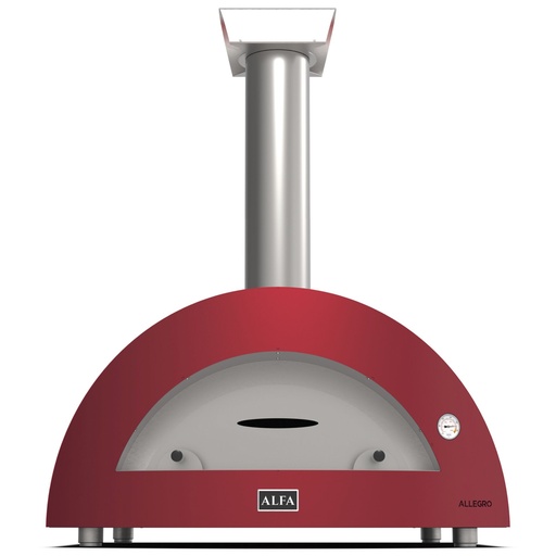 [818561] Alfa Forni Moderno 5 Pizze Wood red