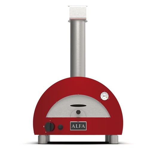 [152800] Alfa Forni Linea Moderno Portable Pizza Oven Antique Red
