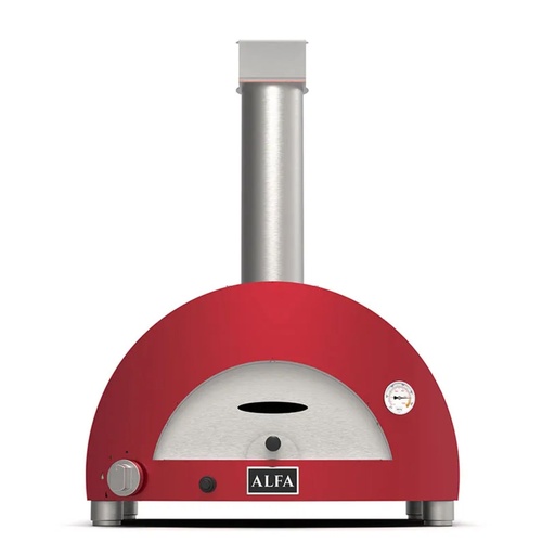 [152814] Alfa Forni Moderno 1 Pizza Gas antique red