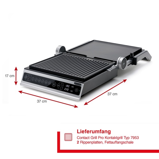 [120957] Solis Contact Grill Pro
