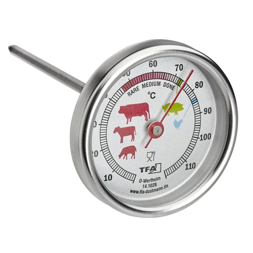 [572679] TFA 14.1028 Meat Thermometer stainless steel
