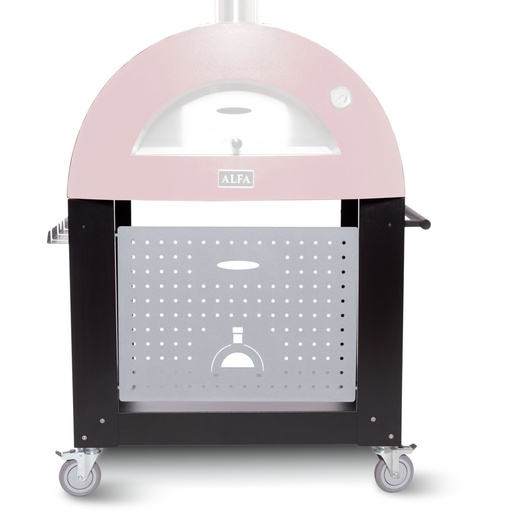 [158771] Alfa Forni Base for 2 Pizze black