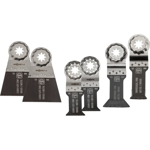 [680906] Fein Best of E-Cut Starlock Plus Wood & Metal Set
