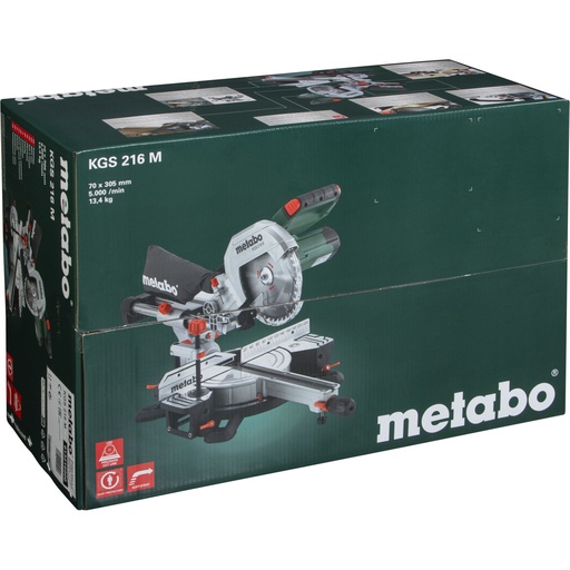 [814823] Metabo Set KGS 216 M + Saw Blade