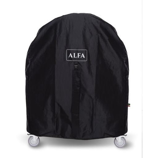 [818666] Alfa Forni Cover black 3 Pizze + Base (Moderno)