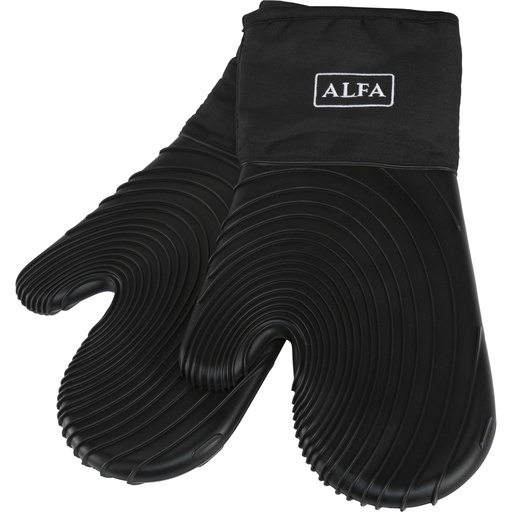 [818813] Alfa Forni Oven Gloves black