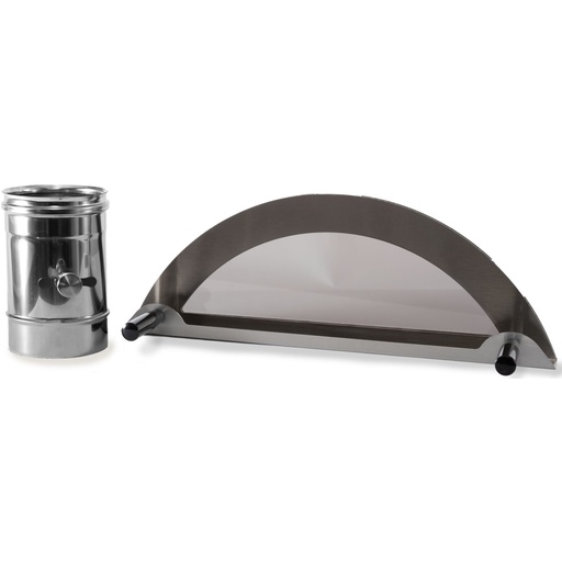 [818932] Alfa Forni Low & Slow Kit 5 Pizze - Gas (Moderno)