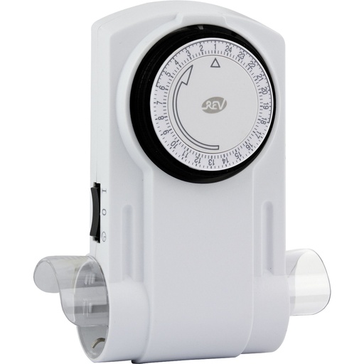 [211339] REV Timer mechanical 2-fold white