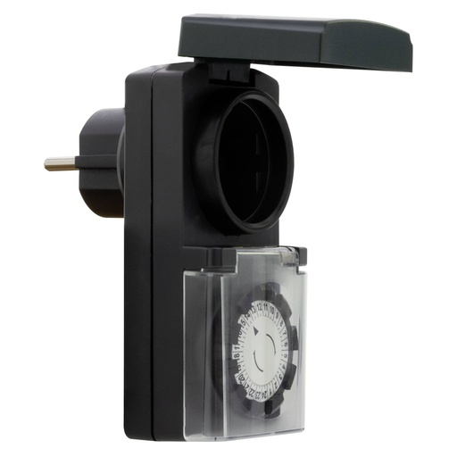 [417244] REV Timer Mechanical Outdoor, black 0025700409