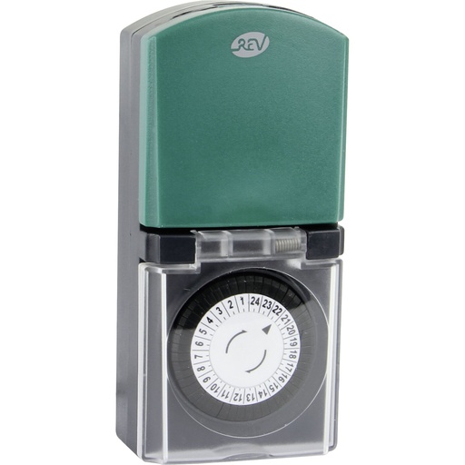 [805875] REV timer mechanisch black/green