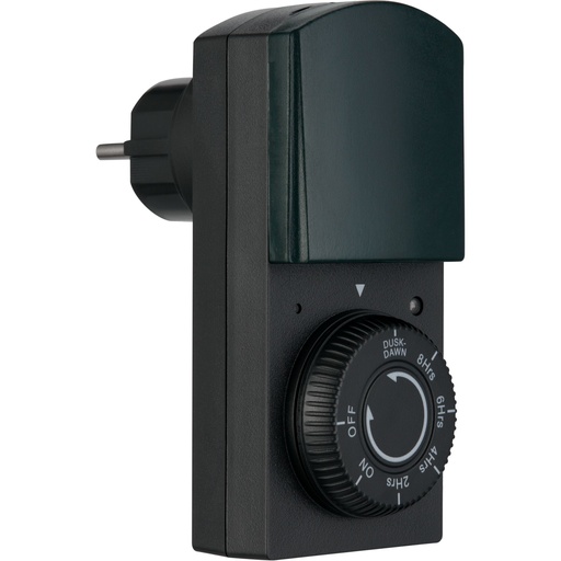 [895370] REV timer mechanisch IP44 black-green