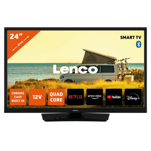 [166233] Lenco LED-2463 black