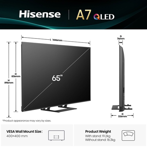 [176796] Hisense 65A7Q