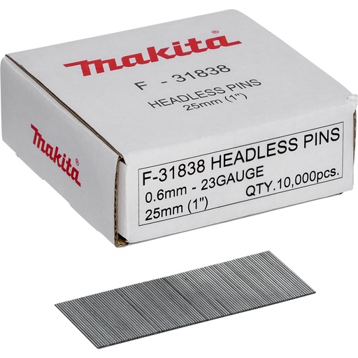 [688305] Makita Pins 0,6 x 25mm F-31838  10000 pcs.