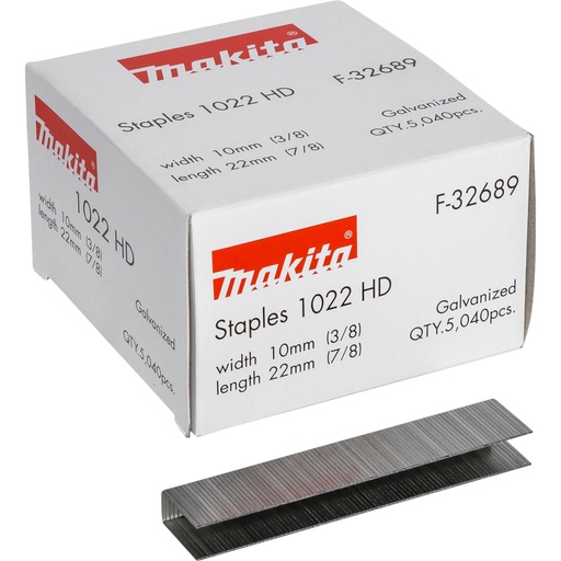 [688466] Makita Staples 10-22mm F-32689 5040 pcs.