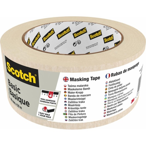 [148187] Scotch Masking Tape Basic 48mmx50m beige 2010/48