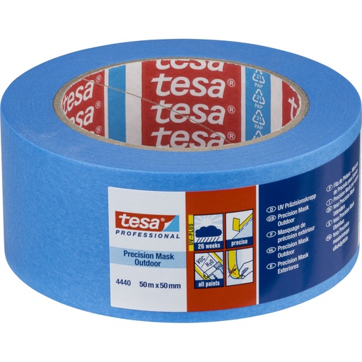 [856095] Tesa Masking Tape 50m x 50mm Preci.outd.Prof. Blue 04440